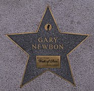 Birmingham Walk of Stars Gary Newbon