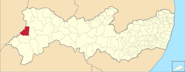 Kaart van Santa Filomena