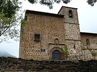 Iglesia de Santa María (siglo XVI), en Barriuso.