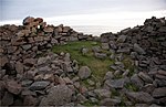 Culswick broch, Shetlandsöarna.