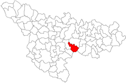 Buziaș – Mappa