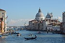 Canal Grande Chiesa della Salute e Dogana dal ponte dell Accademia.jpg