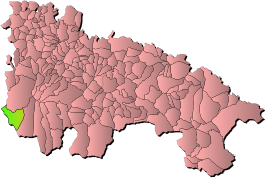 Kaart van Canales de la Sierra