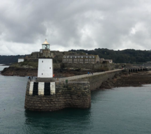 Castle Breakwater Saint Peter Port Harbor Guernsey