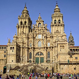 Obradoiro fasada stolnice Santiago de Compostela