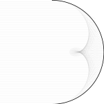 Spherical aberration of collimated light incident on a concave spherical mirror. Caustic of a circle 2.svg