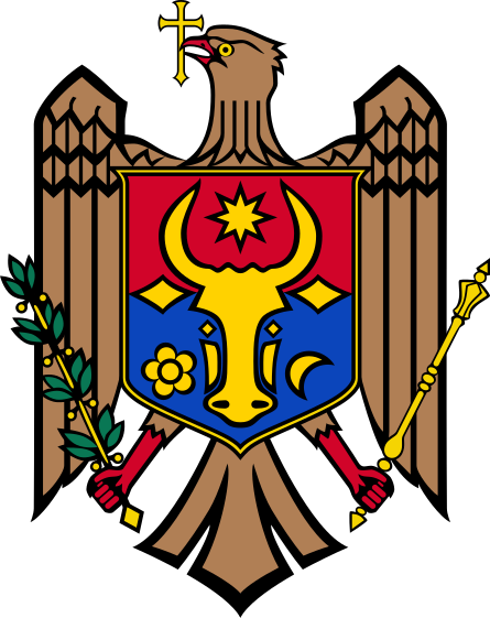 Fișier:Coat of arms of Moldova.svg