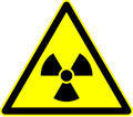 D-W005: Warnung vor radioaktiven Stoffen oder ionisierenden Strahlen
