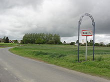 Entrée du village