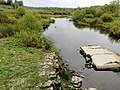 Река Дёржа в селе Погорелое Городище