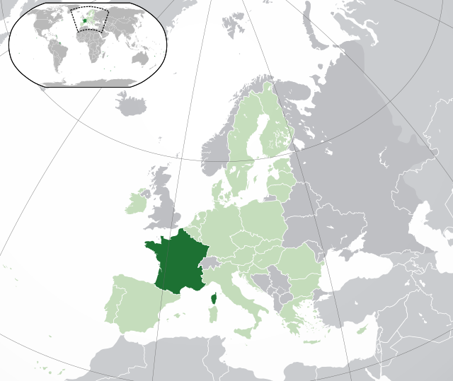 Location of France