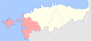 Гапсальский уезд на карте