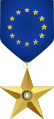Ordine al merito Europeo. Assegnato per particolari meriti in campo europeo.Ricevuto da Simtux