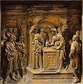 Jacopo della Quercia, Die Botschaft des Engels an Zacharias