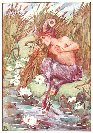Illustration from a collection of myths.