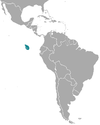 Aire de répartition de l'Arctocéphale des Galapagos