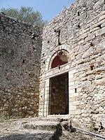 Eingang Festung Gardiki Korfu