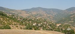 Панорамна гледка на село Гега