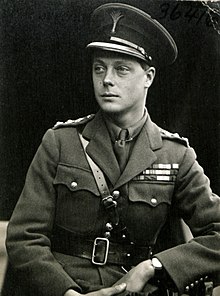 A photograph of Edward in his twenties