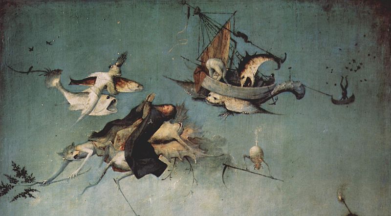 Hieronymus Bosch - Deutsch: Versuchung des Hl. Antonius [Detail]. (tentazione di Sant'Antonio) dans images sacrée 800px-Hieronymus_Bosch_003