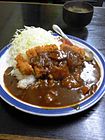 Katsu-karee (cutlet curry rice)