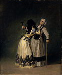 La duquesa de Alba y la Beata, 1795, Francisco de Goya, Museo del Prado, Madrid.