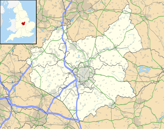 Mjroots/sandbox is located in Leicestershire