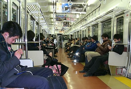 Sur le train