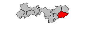 Kanton na mapě arrondissementu Alençon