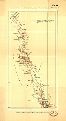 Map 7: Map showing Turco-Egyptian Boundary of October 1, 1906 Map showing Turco-Egyptian Boundrary of 1st October 1906.jpg
