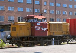 NSB Di2 2842 in Oslo S