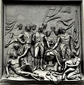 Bitka pri Kopenhagnu, delo Johna Ternoutha, relief na vzhodni strani podstavka