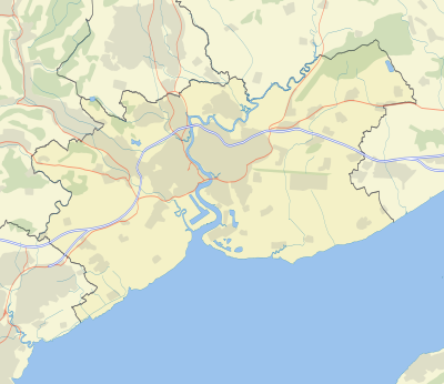 Mapa de localización de Newport2