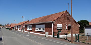 Des habitations de plain-pied.