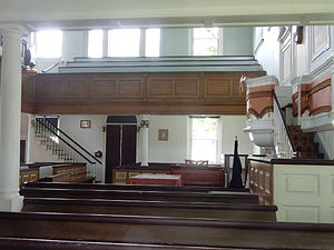 Old Church interior.
