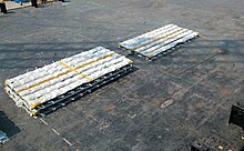 Concrete mattresses on barge Pipeline matrasses on barge1.jpg