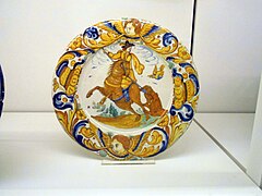 Plat, sèrie «de la margarida», Barcelona (1680-1750)