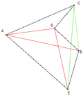 Pienoiskuva sivulle Lävistäjä (geometria)