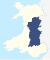 Powys Teaching location map.svg