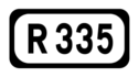 R335 road shield}}