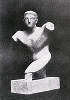 Raymond Duchamp-Villon, Tors młodego mężczyzny, 1913, Hirshhorn Museum and Sculpture Garden (nr kat. 610)