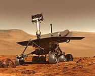 Robot d’exploration martienne.