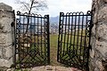 Upper gate, highest point at the southern edge