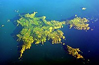 Vaade Sarki saarele õhust