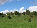 Zicht op Savigny vanaf de Aisne-oever