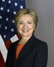 Portrait officiel d'Hillary D. Rodham Clinton, en 2009