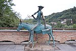 Statue équestre de Don Quichotte, Sighnaghi