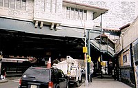 The Simpson Street station of the IRT White Plains Road Line was built in 1904 and opened on November 26, 1904. It was listed in the National Register of Historic Places on September 17, 2004, reference #04001027. Simpson Street Station.jpg