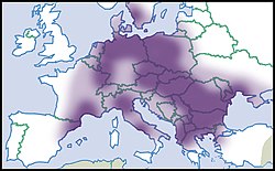 Distribución de Sinanodonta woodiana en Europa.