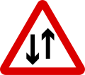 Two way traffic ahead: Gegenverkehr